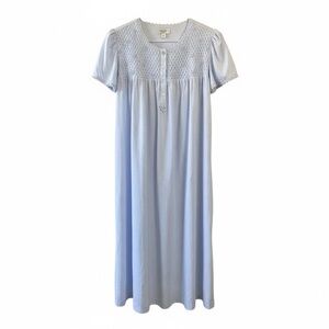 Cabernet Vintage Pale Lilac Nightgown, Soft Lightweight Flannel